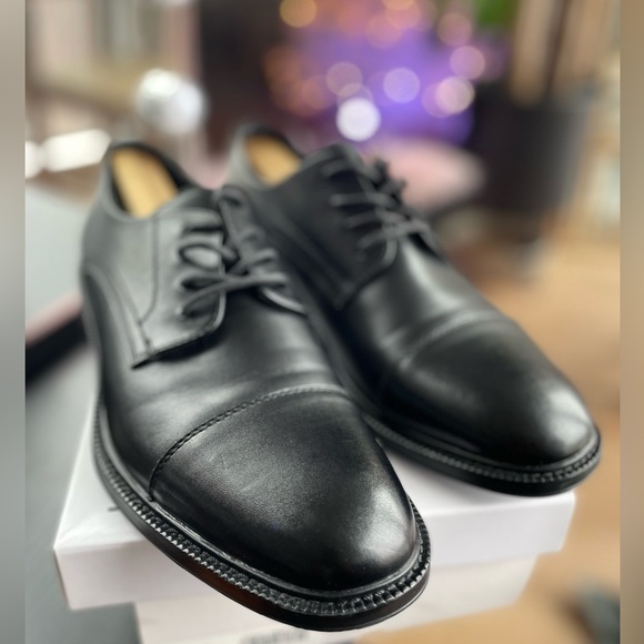 Stafford Lace-Up Leather Shoes - Picture 2 of 14